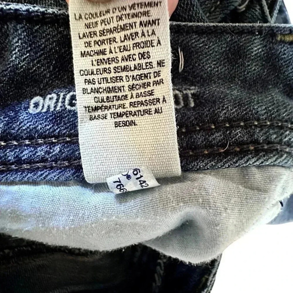 American Eagle Original Boot Stretch Denim Jeans 4 Long Medium Wash - Picture 8 of 11